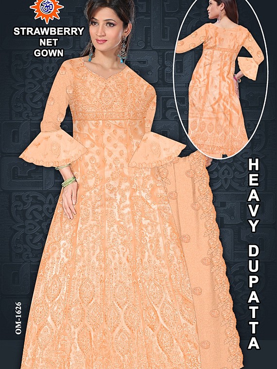STRAWBERRY NET GOWN H.D,(1626)